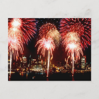 Fireworks Postcard
