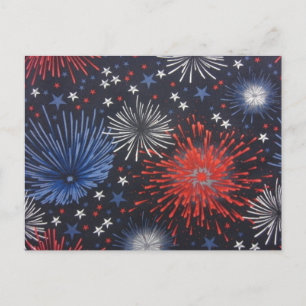 Fireworks Postcard