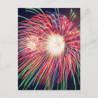 Fireworks Postcard