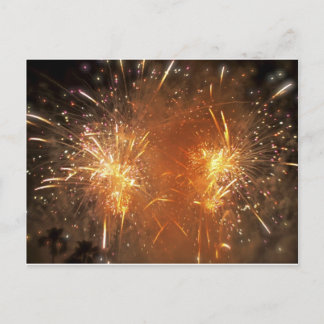 Fireworks Postcard