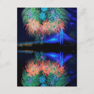 Fireworks Postcard