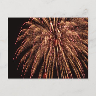 Fireworks Postcard