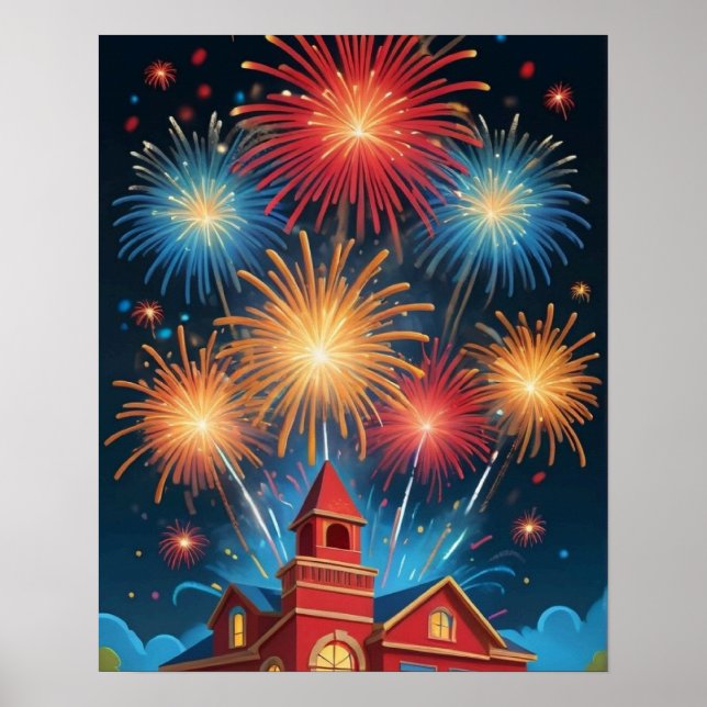 Fireworks Poster (Front)