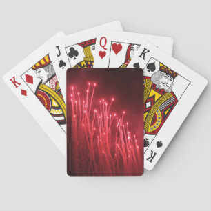 Fireworks Rocket Red Glare Playing Cards