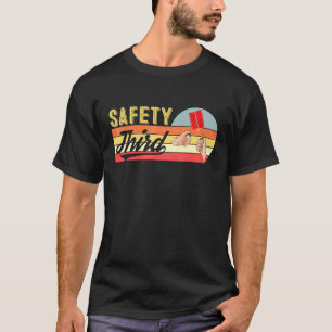 Fireworks Safety Third 4th Of July Patriotic Vinta T-Shirt