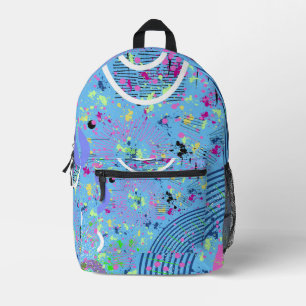 Fireworks Show Printed Backpack