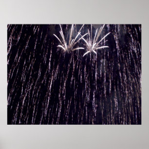 Fireworks Shower Poster