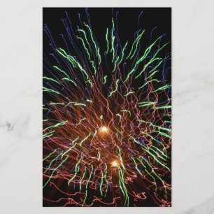 fireworks stationery