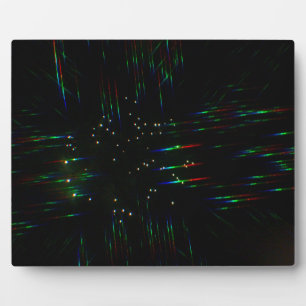 Fireworks Through 3D Glasses 3 Plaque