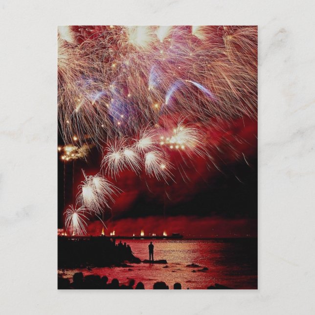 Fireworks, Toronto, Ontario, Canada Postcard (Front)