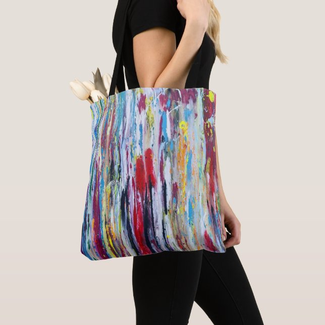 Fireworks Tote Bag (Close Up)