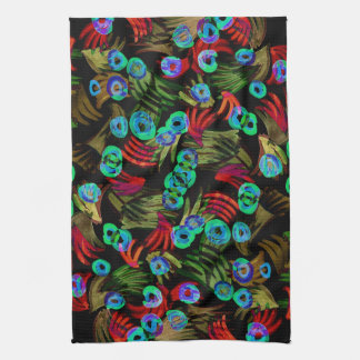 Fireworks Toucan Tea Towel