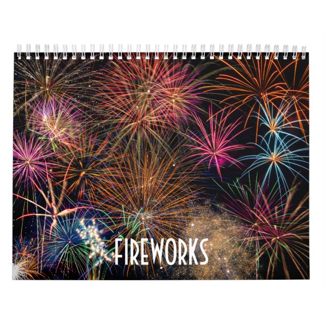 Fireworks Wall Calendar (Cover)