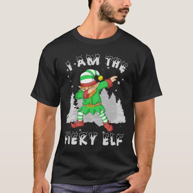 firey elf T-Shirt (Front)