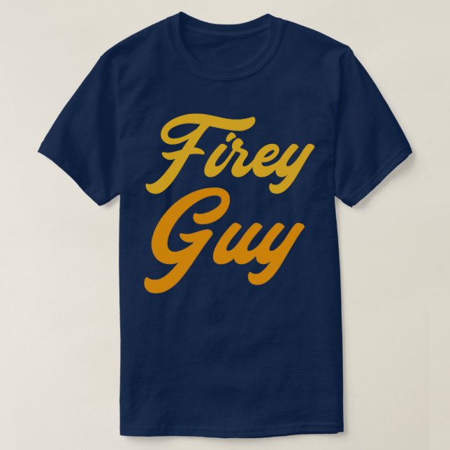 Firey Guy T-Shirt (Design Front)