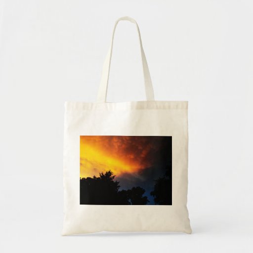 Image of Firey Sky Tote Bag