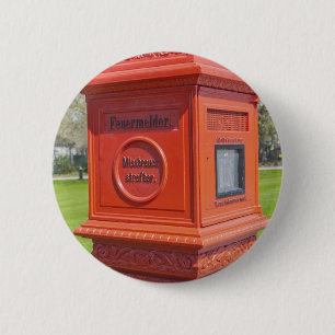 Firre Alarm Box 6 Cm Round Badge