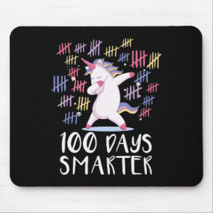First 100 Days Of School Unicorn Mouse Mat