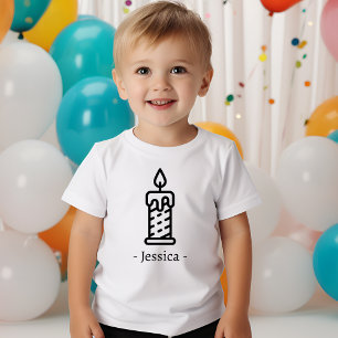 First 1st Birthday Outfit Customised 1 Year Old Baby T-Shirt