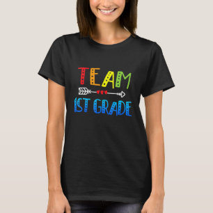 First 1st Grade Teacher First Day Back To School C T-Shirt