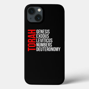 First 5 Books Torah Hebrew Israelites Yeshua Yahew iPhone 13 Case