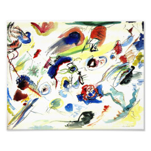 First Abstract Watercolor by Wassily Kandinsky Photo Print