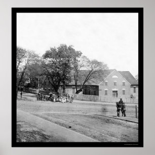First African Church in Richmond, VA 1865 Poster