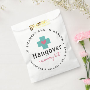 First Aid  Recovery Kit   Wedding Favour Favour Bags