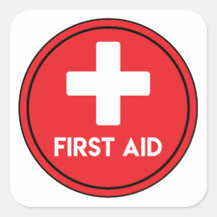 First Aid STICKER