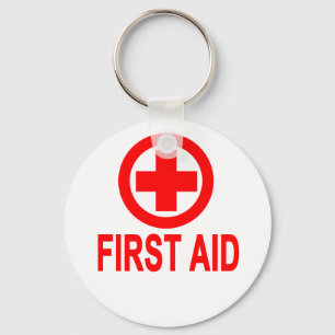 First aid Women's T-Shirts.png Key Ring