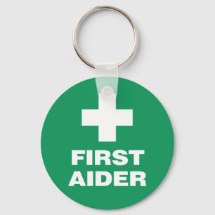 First Aider Key Ring