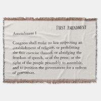First Amendment Constitution Freedom of Speech