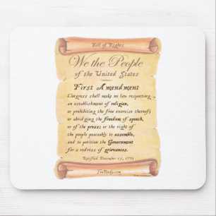 First Amendment Mouse Mat