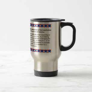 First Amendment Rights Travel Mug
