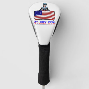 FIRST AMERICAN FLAG GOLF HEAD COVER