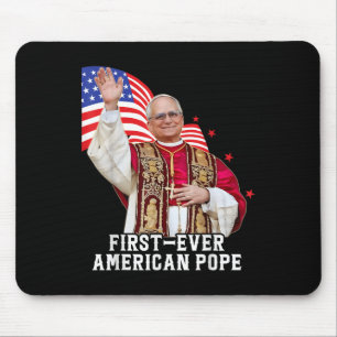 First American Pope Leo Xiv Mouse Mat