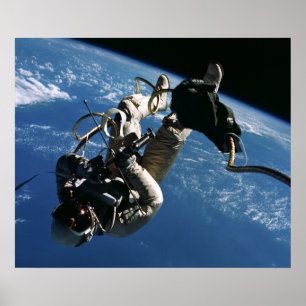 First American Spacewalk (Gemini 4) Poster