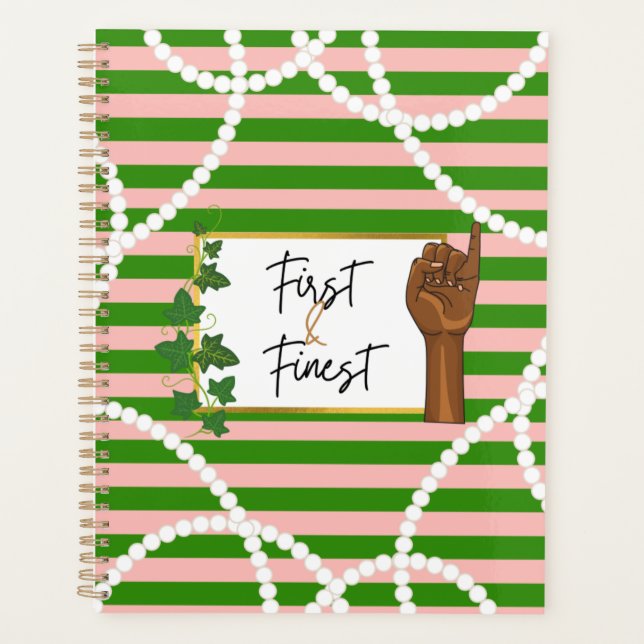 First and Finest Planner (Front)