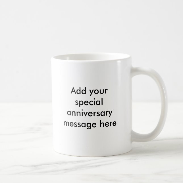 First Anniversary Gift Ideas Coffee Mug (Right)