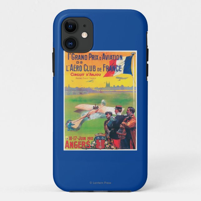 First Aviation Grand Prix Case-Mate iPhone Case (Back)