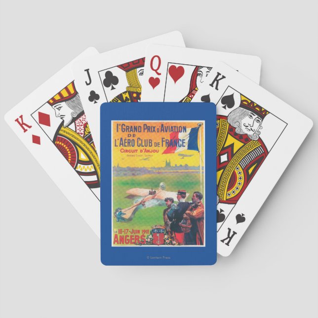 First Aviation Grand Prix Playing Cards (Back)