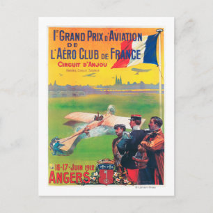 First Aviation Grand Prix Postcard