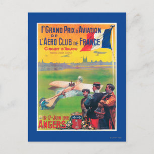 First Aviation Grand Prix Postcard