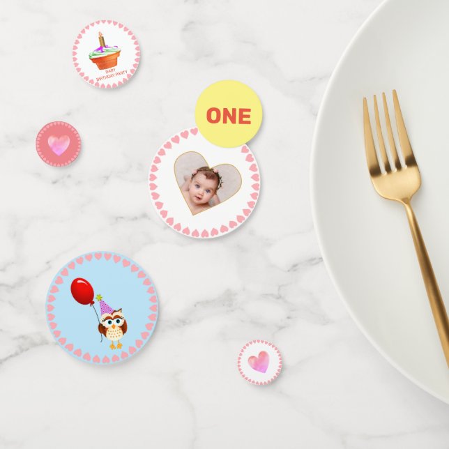 First Baby Birthday Party Confetti (Group)