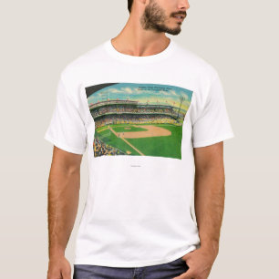 First Base Bleachers View of Crosley Field T-Shirt