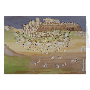 First battle of Athens in 1826, from the Pictorial