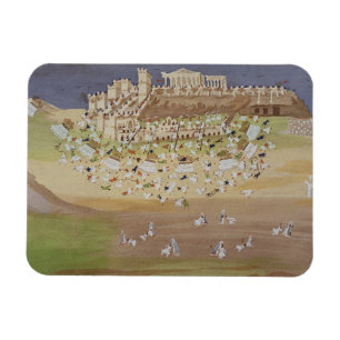 First battle of Athens in 1826, from the Pictorial Magnet