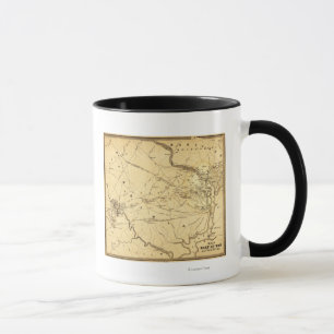 First Battle of Bull Run - Civil War Panoramic 6 Mug