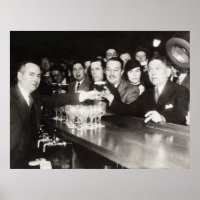 FIRST BEER AFTER PROHIBITION ENDS - BALTIMORE 1933