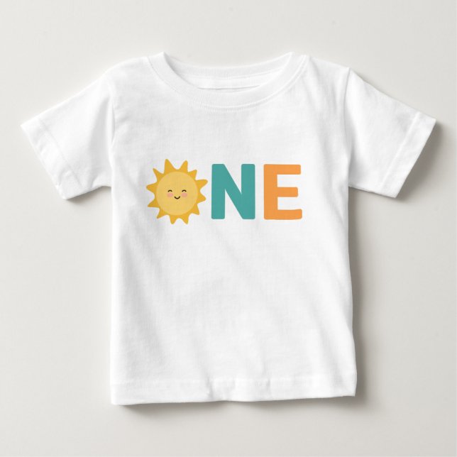 FIRST BIRTHDAY BABY T-Shirt (Front)